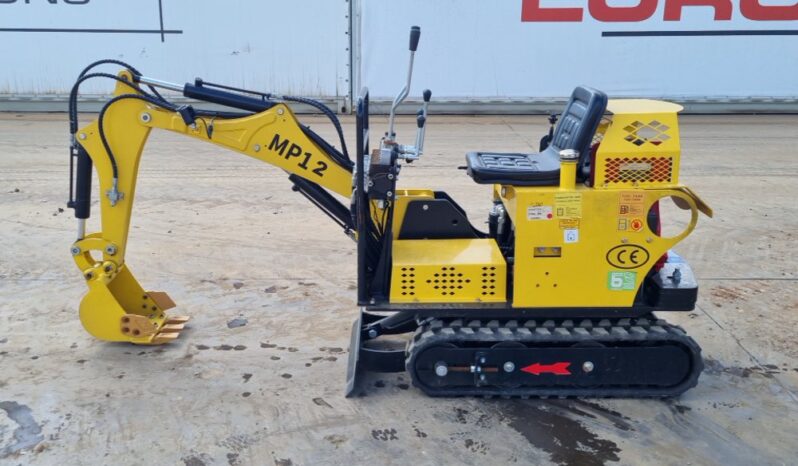 2024 Machpro MP12 Micro Excavators For Auction: Leeds, UK – 30th April, 1st, 2nd & 3rd May 25 full