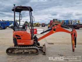 2016 Kubota U17-3A Mini Excavators For Auction: Leeds, UK – 30th April, 1st, 2nd & 3rd May 25 full