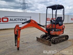 2016 Kubota U17-3A Mini Excavators For Auction: Leeds, UK – 30th April, 1st, 2nd & 3rd May 25