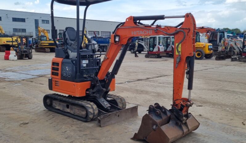 2018 Hitachi ZX19U-5A YR Mini Excavators For Auction: Leeds, UK – 30th April, 1st, 2nd & 3rd May 25 full