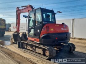 2020 Kubota KX080-4A2 6 Ton+ Excavators For Auction: Leeds, UK – 30th April, 1st, 2nd & 3rd May 25 full