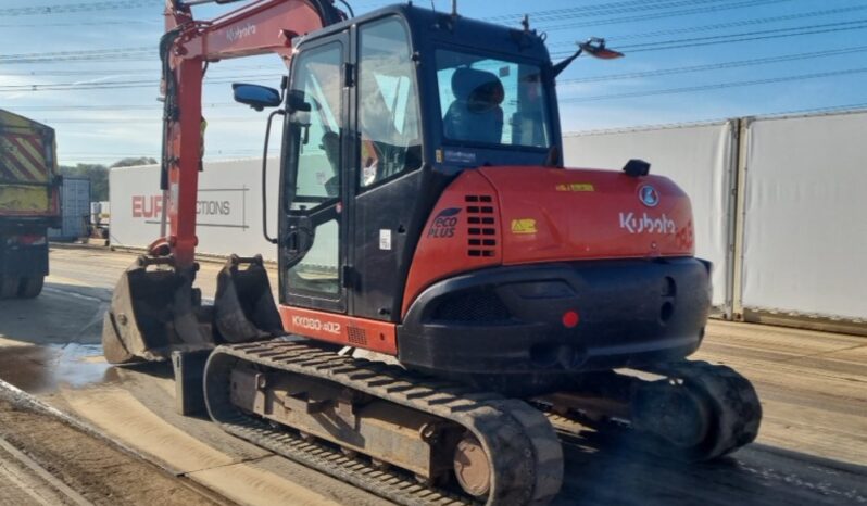 2020 Kubota KX080-4A2 6 Ton+ Excavators For Auction: Leeds, UK – 30th April, 1st, 2nd & 3rd May 25 full