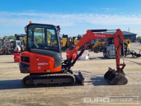 2018 Kubota KX027-4 Mini Excavators For Auction: Leeds, UK – 30th April, 1st, 2nd & 3rd May 25 full
