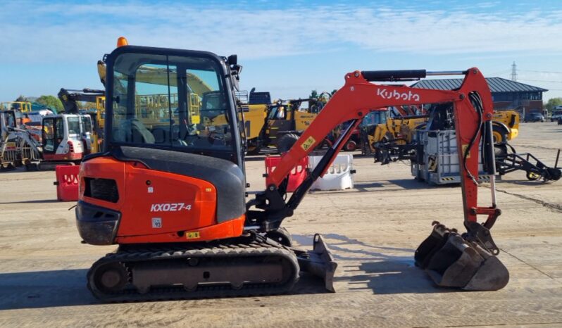 2018 Kubota KX027-4 Mini Excavators For Auction: Leeds, UK – 30th April, 1st, 2nd & 3rd May 25 full