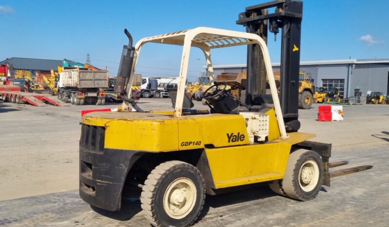 Yale GDP165HUBV118 Forklifts For Auction: Leeds, UK – 30th April, 1st, 2nd & 3rd May 25 full