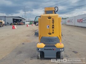 Haulotte Star 10 Manlifts For Auction: Leeds, UK – 30th April, 1st, 2nd & 3rd May 25 full
