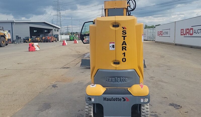 Haulotte Star 10 Manlifts For Auction: Leeds, UK – 30th April, 1st, 2nd & 3rd May 25 full