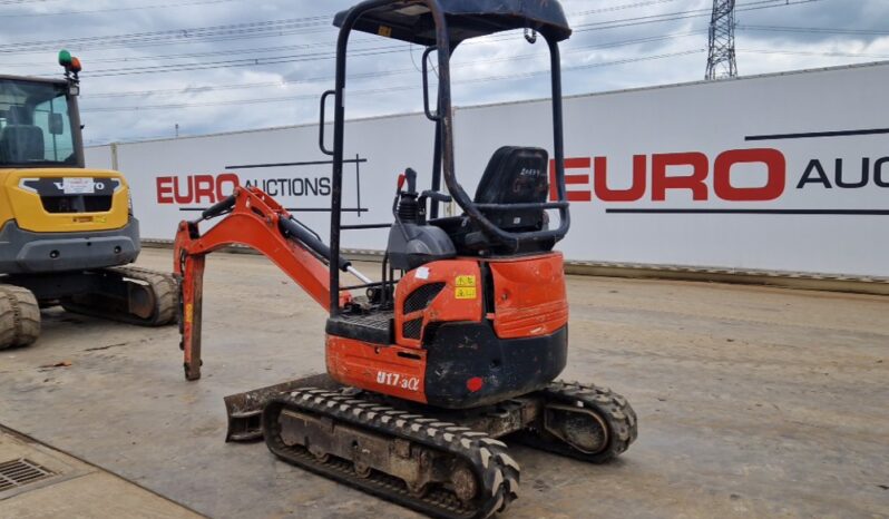 2016 Kubota U17-3A Mini Excavators For Auction: Leeds, UK – 30th April, 1st, 2nd & 3rd May 25 full