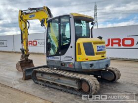 2018 Wacker Neuson EZ80 6 Ton+ Excavators For Auction: Leeds, UK – 30th April, 1st, 2nd & 3rd May 25 full