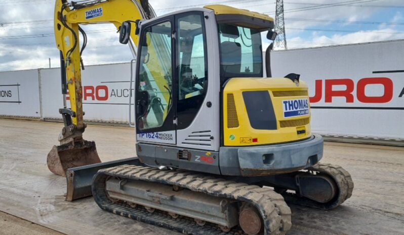 2018 Wacker Neuson EZ80 6 Ton+ Excavators For Auction: Leeds, UK – 30th April, 1st, 2nd & 3rd May 25 full