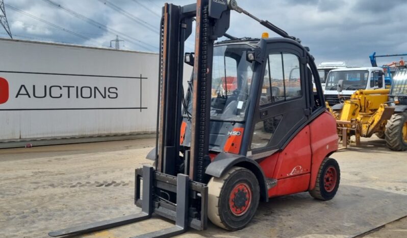 Linde H50T Forklifts For Auction: Leeds, UK – 30th April, 1st, 2nd & 3rd May 25