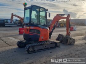 2018 Kubota U27-4 Mini Excavators For Auction: Leeds, UK – 30th April, 1st, 2nd & 3rd May 25 full