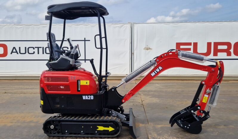 Unused 2025 Miva VA20 Micro Excavators For Auction: Dromore, NI – 16th & 17th May 2025 For Auction on 2025-05-17 full