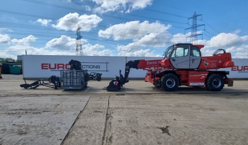 2017 Manitou MRT2550+ Privilege ST4 Telehandlers For Auction: Leeds, UK – 30th April, 1st, 2nd & 3rd May 25 full