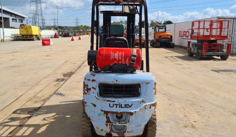 Utilev UT25P Forklifts For Auction: Leeds, UK – 30th April, 1st, 2nd & 3rd May 25 full