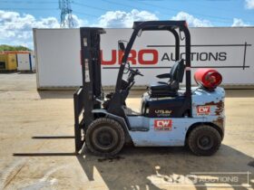 Utilev UT25P Forklifts For Auction: Leeds, UK – 30th April, 1st, 2nd & 3rd May 25 full