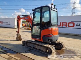 2018 Kubota U27-4 Mini Excavators For Auction: Leeds, UK – 30th April, 1st, 2nd & 3rd May 25 full