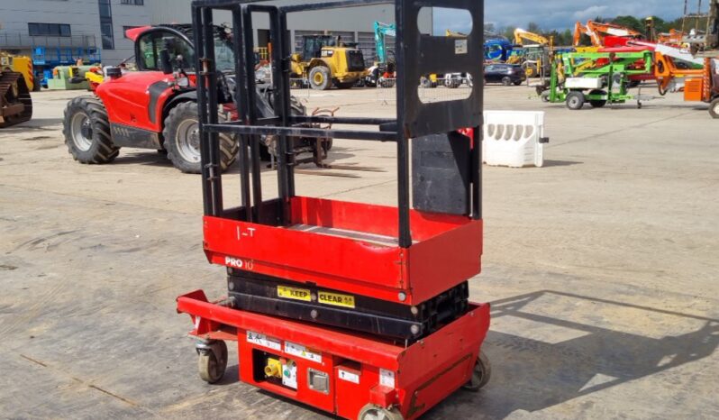 2018 Pop Up 10 PRO Manlifts For Auction: Leeds, UK – 30th April, 1st, 2nd & 3rd May 25 full
