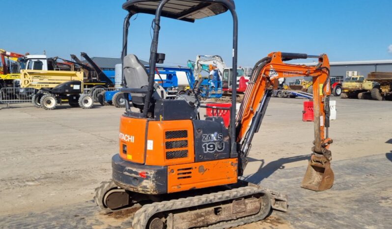 2015 Hitachi ZX19U-5A-UP YR Mini Excavators For Auction: Leeds, UK – 30th April, 1st, 2nd & 3rd May 25 full