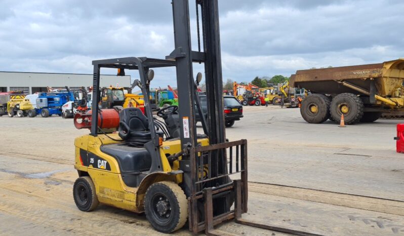 2014 CAT GP25NT Forklifts For Auction: Leeds, UK – 30th April, 1st, 2nd & 3rd May 25 full