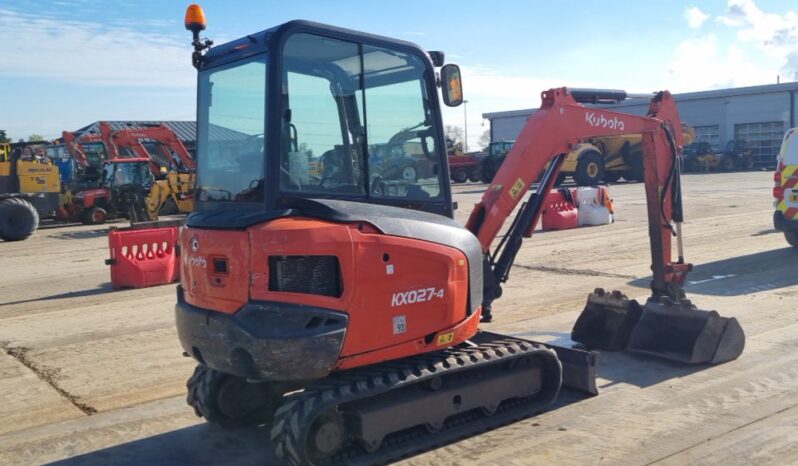 2018 Kubota KX027-4 Mini Excavators For Auction: Leeds, UK – 30th April, 1st, 2nd & 3rd May 25 full