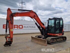2018 Kubota KX080-4A 6 Ton+ Excavators For Auction: Leeds, UK – 30th April, 1st, 2nd & 3rd May 25