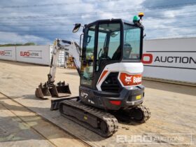 2023 Bobcat E27 Mini Excavators For Auction: Leeds, UK – 30th April, 1st, 2nd & 3rd May 25 full