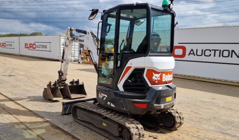 2023 Bobcat E27 Mini Excavators For Auction: Leeds, UK – 30th April, 1st, 2nd & 3rd May 25 full