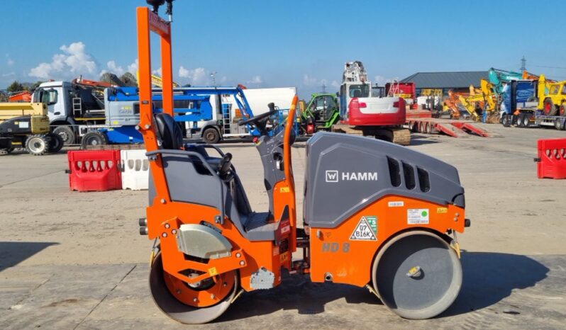 2024 Hamm HD8VV Rollers For Auction: Leeds, UK – 30th April, 1st, 2nd & 3rd May 25 full