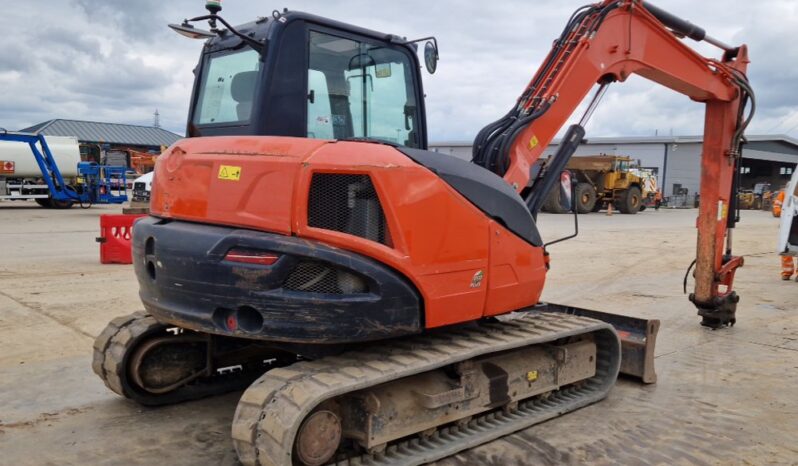 2018 Kubota KX080-4A 6 Ton+ Excavators For Auction: Leeds, UK – 30th April, 1st, 2nd & 3rd May 25 full
