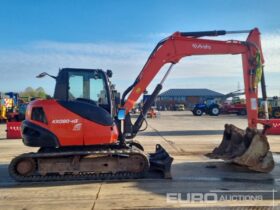 2020 Kubota KX080-4A2 6 Ton+ Excavators For Auction: Leeds, UK – 30th April, 1st, 2nd & 3rd May 25 full
