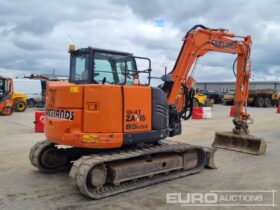 2019 Hitachi ZX85USB-5 6 Ton+ Excavators For Auction: Leeds, UK – 30th April, 1st, 2nd & 3rd May 25 full
