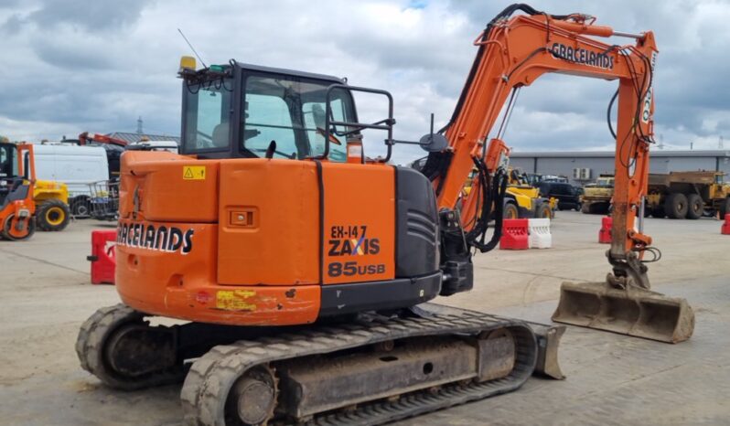 2019 Hitachi ZX85USB-5 6 Ton+ Excavators For Auction: Leeds, UK – 30th April, 1st, 2nd & 3rd May 25 full