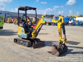 2020 Yanmar ViO17 Mini Excavators For Auction: Leeds, UK – 30th April, 1st, 2nd & 3rd May 25 full