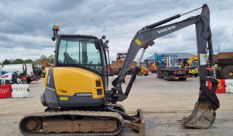 2016 Volvo ECR50D Mini Excavators For Auction: Leeds, UK – 30th April, 1st, 2nd & 3rd May 25 full