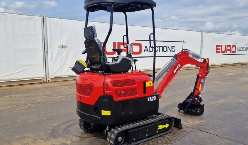 Unused 2025 Miva VA20 Micro Excavators For Auction: Dromore, NI – 16th & 17th May 2025 For Auction on 2025-05-17 full