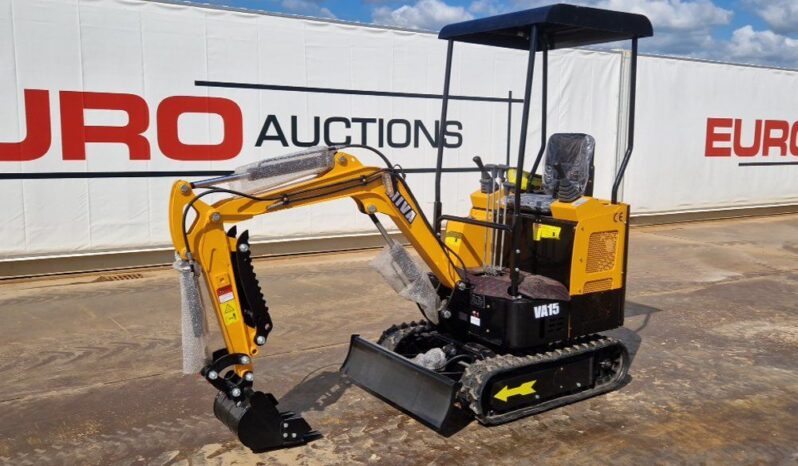 Unused 2025 Miva VA15 Micro Excavators For Auction: Dromore, NI – 16th & 17th May 2025 For Auction on 2025-05-17