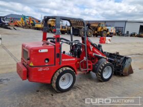 2015 Weidemann 1240 CX35LP Wheeled Loaders For Auction: Leeds, UK – 30th April, 1st, 2nd & 3rd May 25 full