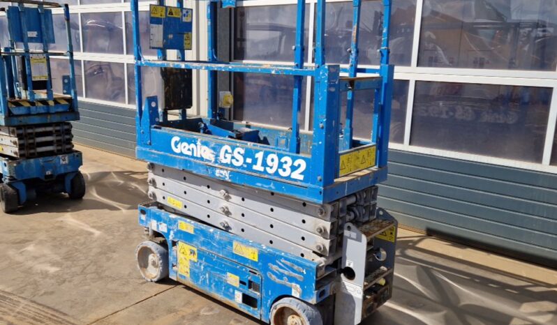 Genie GS1932 Manlifts For Auction: Leeds, UK – 30th April, 1st, 2nd & 3rd May 25 full