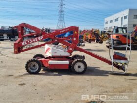 Euro Access MZ13-42SP Manlifts For Auction: Leeds, UK – 30th April, 1st, 2nd & 3rd May 25 full