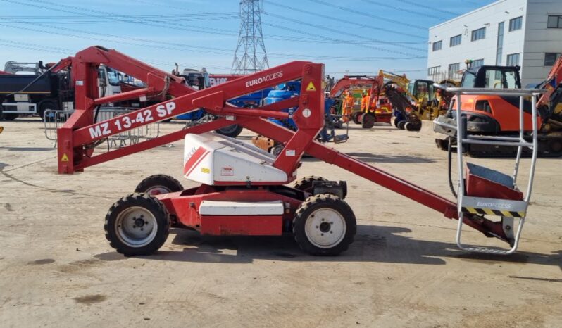 Euro Access MZ13-42SP Manlifts For Auction: Leeds, UK – 30th April, 1st, 2nd & 3rd May 25 full