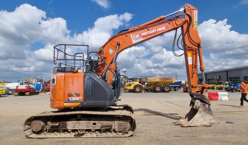 2021 Hitachi ZX135US-6 10 Ton+ Excavators For Auction: Leeds, UK – 30th April, 1st, 2nd & 3rd May 25 full