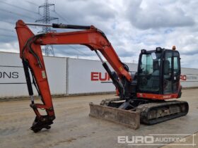 2017 Kubota KX080-4A 6 Ton+ Excavators For Auction: Leeds, UK – 30th April, 1st, 2nd & 3rd May 25
