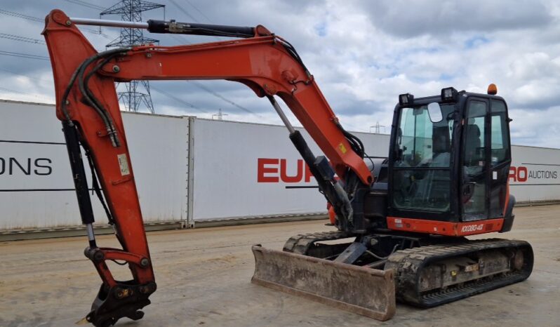 2017 Kubota KX080-4A 6 Ton+ Excavators For Auction: Leeds, UK – 30th April, 1st, 2nd & 3rd May 25