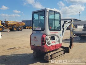2021 Takeuchi TB216 Mini Excavators For Auction: Leeds, UK – 30th April, 1st, 2nd & 3rd May 25 full