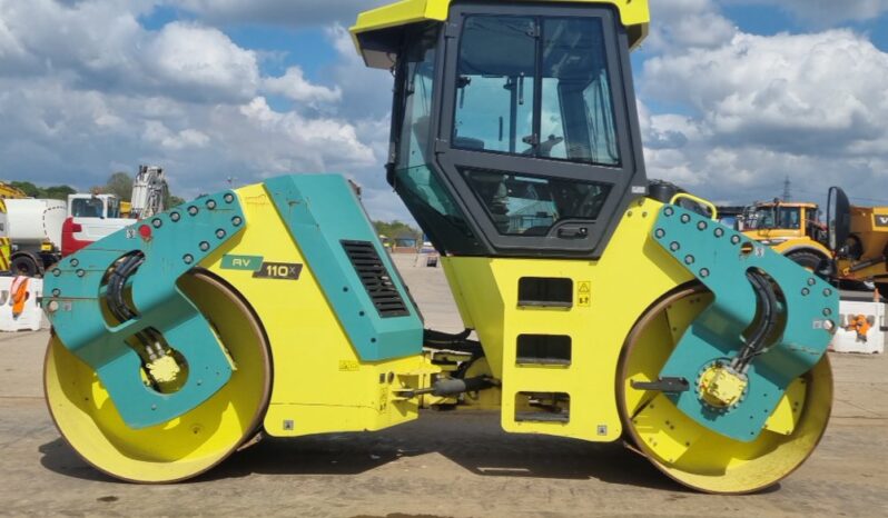 2016 Ammann AV110X Rollers For Auction: Leeds, UK – 30th April, 1st, 2nd & 3rd May 25 full