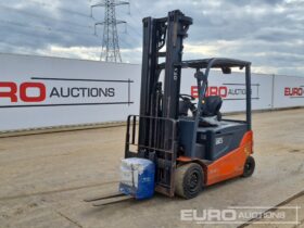 2019 Toyota 8FBMT30 Forklifts For Auction: Leeds, UK – 30th April, 1st, 2nd & 3rd May 25