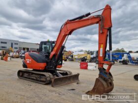 2019 Kubota KX080-4A 6 Ton+ Excavators For Auction: Leeds, UK – 30th April, 1st, 2nd & 3rd May 25 full