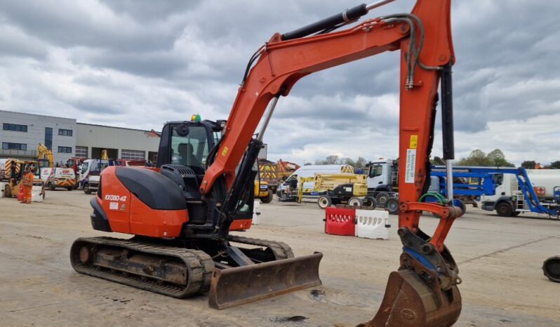 2019 Kubota KX080-4A 6 Ton+ Excavators For Auction: Leeds, UK – 30th April, 1st, 2nd & 3rd May 25 full