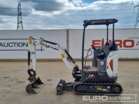 2023 Bobcat E17Z Mini Excavators For Auction: Leeds, UK – 30th April, 1st, 2nd & 3rd May 25 full